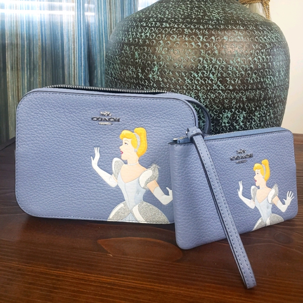 Coach Disney x Cinderella Purse & Wristlet